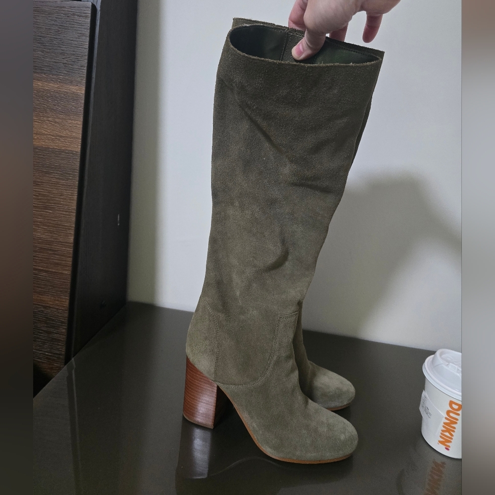Michael Kors Olive Heeled Boots